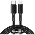 Baseus High Density Braided Cable Type-C to Lightning PD 20W 2m (Black)