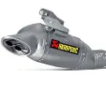 Akrapovic Titanium Mt-07 Ref:m-haf00301t Ikke-godkendt Lyddæmper
