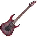 Ibanez RG470PB Poplar Burl Red Eclipse Burst - Ex Demo
