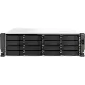Qnap Ts-h2287xu-rp Nas Stativ (3u) Intel Xeon E E-2336 32 Gb Ddr4 0 Tb Quts Hero Sort, Hvid