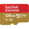 SanDisk Extreme MicroSD 128GB 0619659189488 Modsvarer: N/A