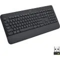 Logitech K650 Signature Trådløst Tastatur Engelsk