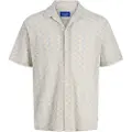 Jack & Jones Summer Luke Texture Resort Kortærmet Skjorte