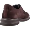 Fluchos Fluchostil mænd. F0631 Lædersko F0631 Mørkebrun (46), 1-3 cm, Blonder, Casual