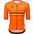 Santini Uci World Champion Netherlands 2025 Kortærmet Trøje