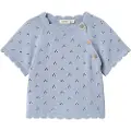 Lil´ Atelier Kortærmet Strikket Top
