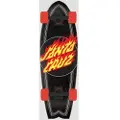 Santa Cruz Flame Dot Check Shark 8.8" Skateboard mønster