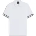 Hugo Boss BOSStil mænd. 50544448 Polo Zone hvid (XL), Casual, Bomuld, Korte ærmer