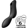 Satisfyer Curvy Trinity 2 - 2i1 luftvibrator (sort)