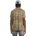 G-Star G-Startil mænd. D26048-E041-H175 T-shirt Camo Pocket grøn (L), Casual, Korte ærmer, Økologisk bomuld, Bæredygtig