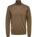 Selected Berg Halv Lynlås Sweater
