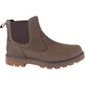 Timberland Timberlandtil mænd. TB0A6A4WEM51 Britton Road chelsea boots i brunt læder (47.5), Fast, Ingen, Casual, Gråt, Bæredygtig