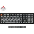Keychron K10 Max 100% Wl Tri-mode Hs Kabel & Trådløs Keychron Super Red Nordisk