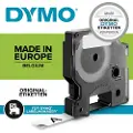 Dymo Tape D1 9mm Sort/blå