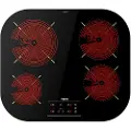 Teka Total Tcc 64310 Keramisk Kogeplade 60 Cm 4 Blus