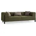 Kalune Design - Sofa med 3 sæder Gio - Grøn - 3-pers. sofaer - - Homeroom
