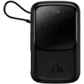 Baseus Powerbank Baseus Qpow PRO med kabel, 10000mAh, 22,5W (Sort)