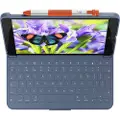 Logitech Rugged Lite - keyboard and folio case - classic blue - Tastatur & Folio sæt - Blå