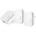 Strong Powerline 600 Mini 3-pack - 600 Mbit/s Homeplug / PowerLine