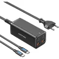 Vention Fbsbg-eu Usb-c Og Usb-c Vægoplader