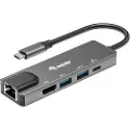 Equip 5 I 1 4k Usb-c Til Hdmi/usb-a Adapter