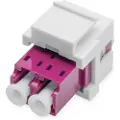 Digitus Dn-96019-1-k Fiber Adapter Lc/lc 1 Stk Violet