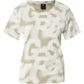 G-Star G-Startil kvinder. D26066-C565-H372 T-shirt med sprayede bogstaver, beige (M), Casual, Bomuld, Korte ærmer