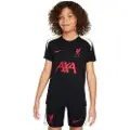 Nike Maskinstrikket Liverpool FC Strike Special Edition Nke Dri-FIT-fodboldtrøje med korte ærmer til større børn - sort