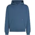 Karl Lagerfeld Karl Lagerfeldtil mænd. A3M20020 Sweatshirt med blå logopatch (S), Casual, Økologisk bomuld, Bæredygtig