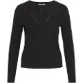 Vila Ribbet Strikket Top