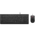 Lenovo Essential Wired Combo (nordic) Tastatur Mus Inkluderet Universel Usb Nordisk Sort Ledningsført Nordisk