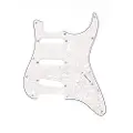 Fender 11-hullers Moderne Stratocaster Slagplade S/S/S White Pearl