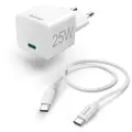 Hama Usb-c-kabel Qc+pd-sæt Usb-c-vægoplader 1.5 M 25w