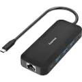 Hama Essential Line - docking station - USB-C - HDMI - 10Mb LAN