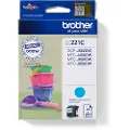 Brother Blækpatron cyan, 260 sider (3,9 ml) LC221C Modsvarer: N/A