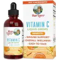 MaryRuth Organics Økologiske C-vitamin flydende dråber, orange vanilje - 120 ml
