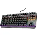 Trust Gxt 834 Rgb Gamingtastatur Engelsk