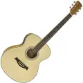 Gear4Music Concert Electro Acoustic Guitar by Natural - Nearly New