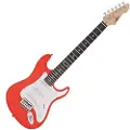 Gear4Music 3/4 LA Elektrisk Guitar fra Wine Red - Næsten ny