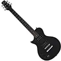 Gear4Music 3/4 New Jersey Classic Venstrehåndet Guitar fra Sort