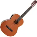 Gear4Music Deluxe Electro Classical Guitar by Natural