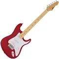 Gear4Music LA Select Electric Guitar by Red