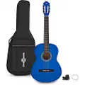 Gear4Music Classical Guitar Pack Dark Blue by