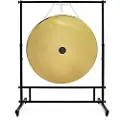 Gear4Music Life 40 Inch Steel Gong with Carry Bag & Adjustable Stand