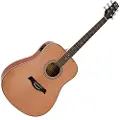 Gear4Music Dreadnought Elektroakustisk Guitar fra