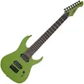 Gear4Music Harlem S 8-strengs Elektrisk Guitar fra Slime Green