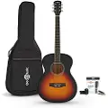 Gear4Music Student Acoustic Guitar & Accessory Pack by Sunburst