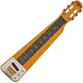 Gear4Music Lap Steel Guitar fra Guld