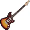 Gear4Music Seattle Elektrisk Guitar fra Sunburst
