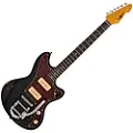 Gear4Music Seattle Select Legacy Elektrisk Guitar fra Vintage Black